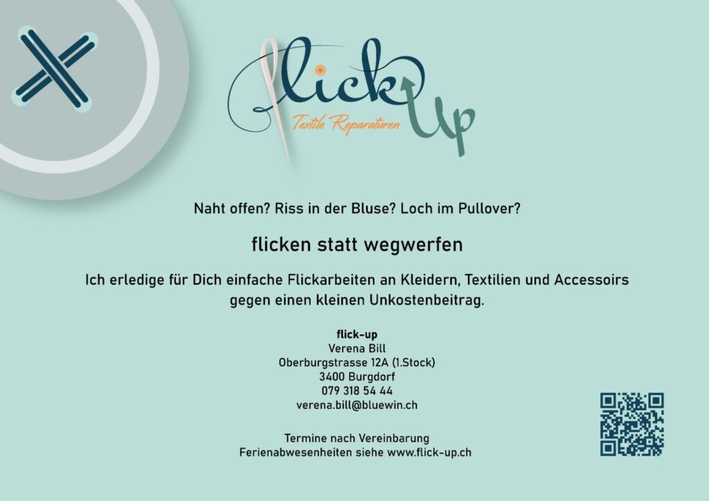 Flick-Up - Flicken statt wegwerfen